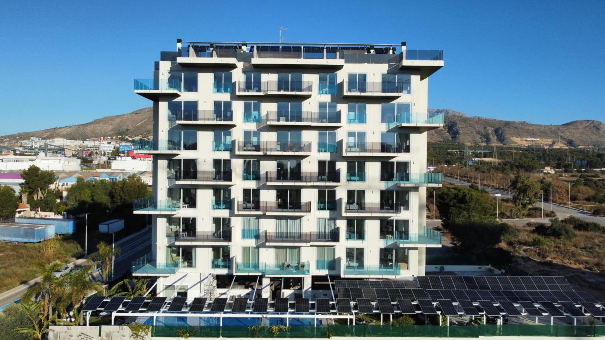 Apartamentos Oasis De La Cala Финестрат Экстерьер фото